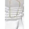 CM 14K Gold Renk Lazer Model 45 cm Kadın Kolye