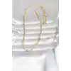 CM 14K Gold Renk Topçuk Model 60 cm Kadın Kolye