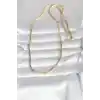 CM 14K Gold Renk Yassı Model 60 cm Kadın Kolye