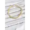 CM Burgu Model Gold Renk Pirinç Kadın Bileklik