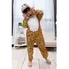 Çocuk Kaplan Kostumu - Aslan Kostümü 4-5 Yaş 100 cm