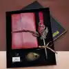 Divit Hokka Defter ve Tüylü Kalem Seti
