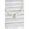 Doğal Deniz Kabuğu Dizili Yengeç Model Kolye