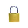 Eko Sarı Boyalı Kısa Kancalı Asma Kilit 25mm