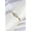Ezme Zincir Model Zirkon Taşlı VIP Seri Kadın Bileklik