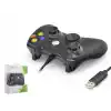 Gamepad Pc Xbox 360 Uyumlu Kablolu - Siyah ND506B