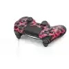 Gamepad Ps4 Uyumlu - Kırmızı Siyah ND400P