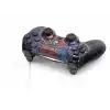 Gamepad Ps4 Uyumlu - Siyah Mavi Kırmızı ND400W