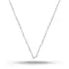 Gümüş 0.30 Mikron 45 Cm Forse Kadın Zincir