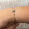 Gümüş Baget Taşlı Yıldız Kadın Bileklik