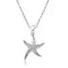 Gümüş Deniz Yıldızı Bayan Kolye