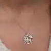 Gümüş Dünya Kadın Kolye