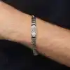 Gümüş Elişi Örgü Gurmet Erkek Bileklik