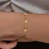 Gümüş Gold Güneş Kadın Bileklik