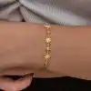 Gümüş Gold Güneş Kadın Bileklik