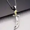 Gümüş Hz. Ali Zülfikar Kılıcı Kolye