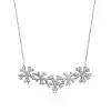 Gümüş Kar Taneleri Bayan Kolye