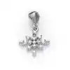 Gümüş Kar Tanesi Bayan Kolye