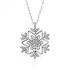 Gümüş Kar Tanesi Kolye