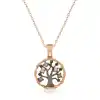 Gümüş Küçük Hayat Ağacı Bayan Kolye