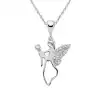 Gümüş Melek Annem Bayan Kolye