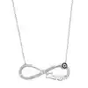 Gümüş Nazarlı Sonsuzluk Canım Bayan Kolye