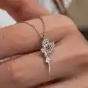 Gümüş Peri Kızı Kadın Kolye