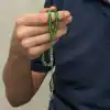 Gümüş Püsküllü Kapsül Kesim Sıkma Kehribar Tesbih
