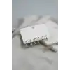 Gümüş Renk Halka Model 6lı Küpe Seti