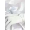Gümüş Renk Yıldız Model Pirinç Kadın Şahmeran