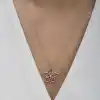 ​Gümüş Rose Çiçek Kadın Kolye