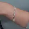 Gümüş Sonsuz Esinti Telkari Kadın Bileklik