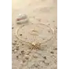 Güneş Model Gold Renk Choker Kadın Kolye
