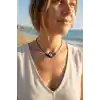 Handmade Bohem Tarz Mavi Göz Nazar Kolye