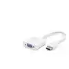 Hdmi To Vga Dişi Görüntü Dönüştürücü 1080P - Beyaz HDX2020B
