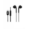 Kablolu Kulak İçi Mikrofonlu Kulaklık Type-c Pc Telefon Uyumlu Siyah DHH3113CBK