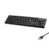 Kablolu Standart Klavye Q Siyah HDX2603