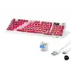 Kablosuz Mekanik Klavye Rgb Blue Switch 95 Tuş - Kırmızı Beyaz MF1705R