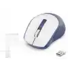 Kablosuz Mouse 600/1600 Dpi - Beyaz Lacivert HDX3408B