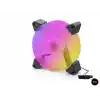 Kasa Fanı 5. Nesil Rgb 12 Cm - Siyah ND2664