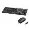 Klavye Ve Mouse Seti - Siyah KM501