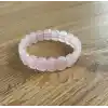 Pembe Kuvars Doğal Taş Bileklik