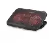 Laptop Soğutucu 4 Fan Led - Siyah HD2008