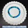 Mavi Akik Taş Bileklik