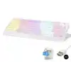 Mekanik Klavye 104 Tuş Blue Switch Rgb - Beyaz G500XW