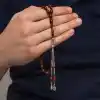 Metal Püsküllü Arpa Kesim Kuka Tesbih