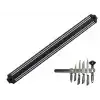 Mıknatıslı Bıçak Tutucu Stand - 49 cm, Siyah