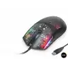Mouse 7200 Dpi Rgb Soyut Art Desenli - Siyah G306C