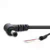 Notebook Adaptör Kablosu 5.5*2.5 L Tip 30W-90W 1.2M Siyah HDX5537
