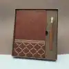 Öğretmenler Günü Hediyesi Kutulu Deri Defter Kalem Seti